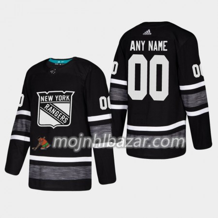 Dresovi New York Rangers Custom 2019 All-Star Adidas Crna Authentic - Muške Dresovi New York Rangers Custom 2019 All-Star Adidas Crna Authentic - Muške